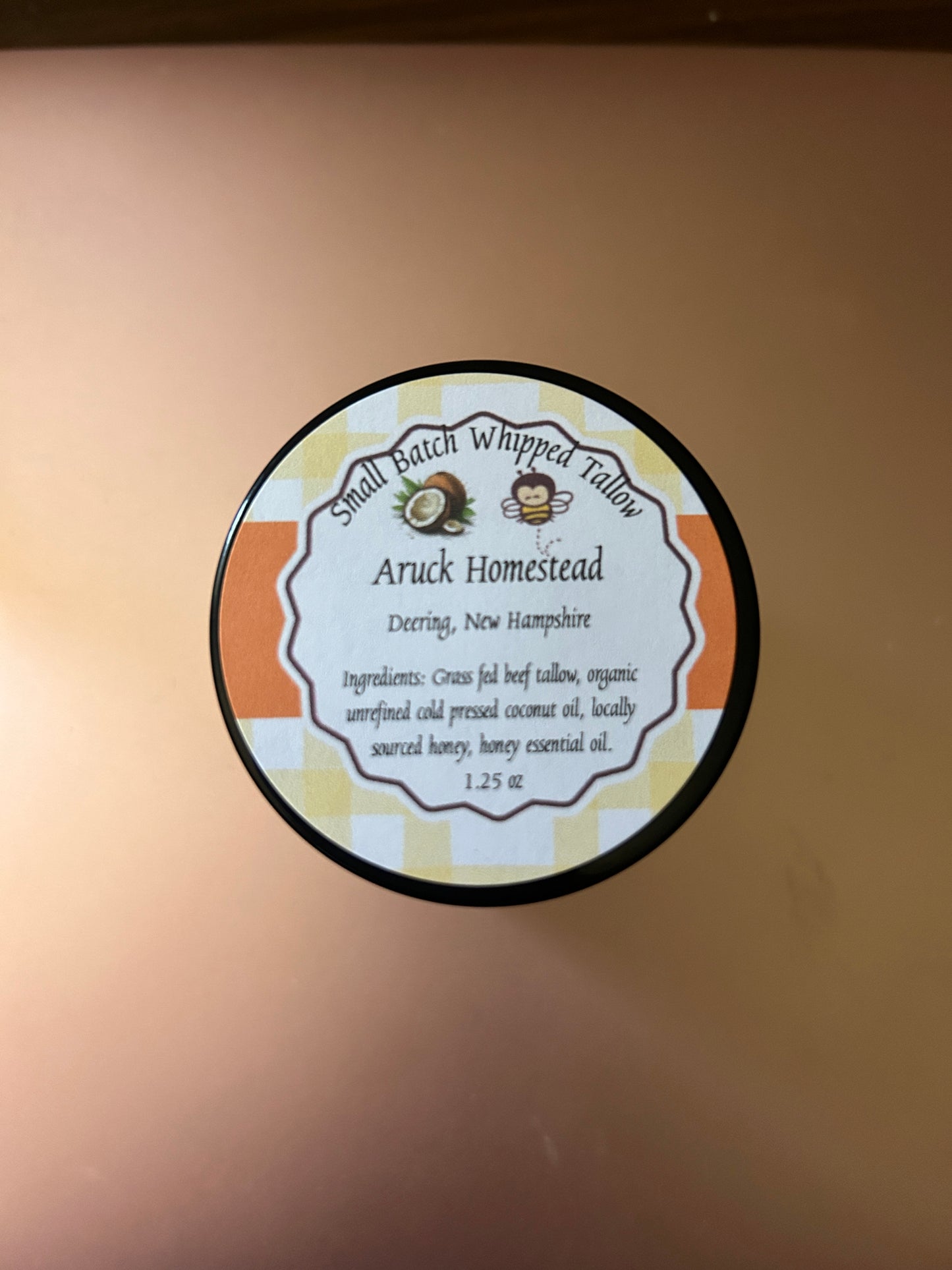 Honey Whipped Tallow - 1.25 oz