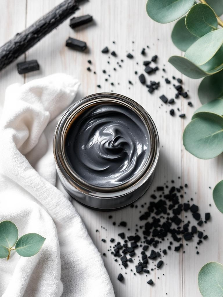 Activated Charcoal Tallow Oil Wash with Tea Tree Essential Oil